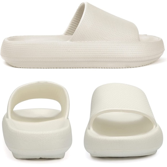 White Slippers - Picture 1 of 10